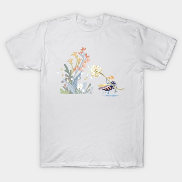 Wildflowers T-Shirt by Nina Nill